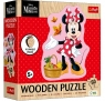  Puzzle drewniane 50 Wesoła Minnie TREFL