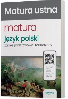 Matura 2024 Język polski Matura ustna ZPiR - Beata Zielińska, Banowski Tadeusz