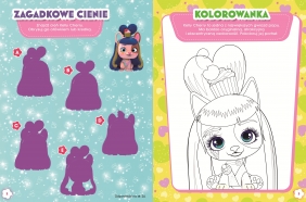 Koloruj! Rozwiązuj! 50 naklejek świecących w ciemności. Celebripets. I love VIP Pets - Ilona Siwak