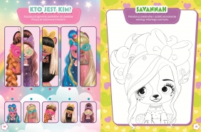 Koloruj! Rozwiązuj! 50 naklejek świecących w ciemności. Celebripets. I love VIP Pets - Ilona Siwak