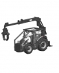 Valtra N174 z kłodami napęd BBURAGO