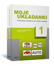 Moje układanki. Ćwiczenia sylabowe do nauki czytania - zestaw 1, dwie sylaby otwarte - Agnieszka Fabisiak-Majcher, Elżbieta Ławczys