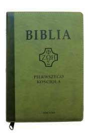 Biblia pierwszego Kościoła zielona z paginatorami - Opracowanie zbiorowe