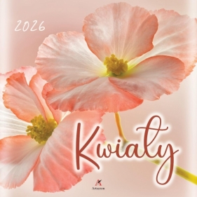 Kalendarz 2026 wieloplanszowy 33x33cm Kwiaty