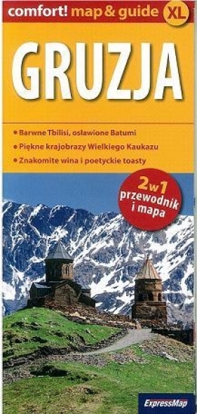 Gruzja 2w1 Przewodnik + mapa - Opracowanie zbiorowe