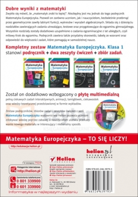 Matematyka Europejczyka 1 podręcznik - Aleksandra Grzybowska, Ewa Madziąg, Małgorzata Muchowska