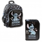 Zestaw szkolny Sky blue Stitch. Plecak szkolny i piórnik z wyposażeniem