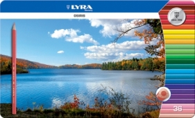 Kredki Lyra Osiris metalowy box 36szt.2521373 - Fila Polska