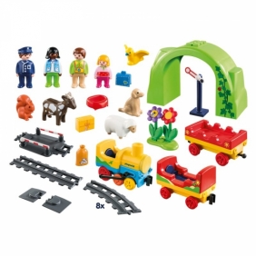 Playmobil 1.2.3: Moja pierwsza kolejka (70179)