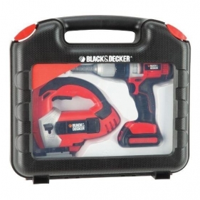 Wyżynarka i wkrętarka z walizką (7600500279) - Black&Decker