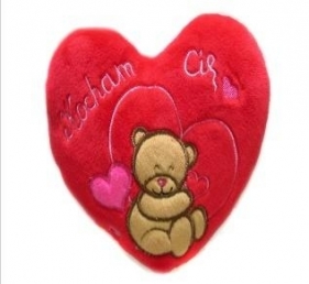 Serce Kocham Cię - Miś 15cm