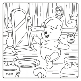 Cute & Cosy. Kolorowanka. Disney Kubuś i przyjaciele - Georgina Kyriacou
