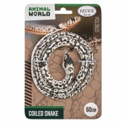 Wąż gumowy szaro-biały 60cm