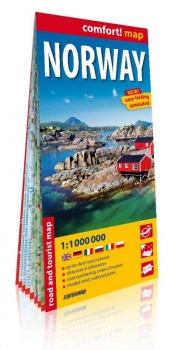 Comfort! map Norwegia (Norway) 1:1 000 000 - Opracowanie zbiorowe