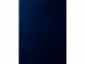 Kalendarz 2016 Top-2000 A5 dzienny Basic granatowy - <br />