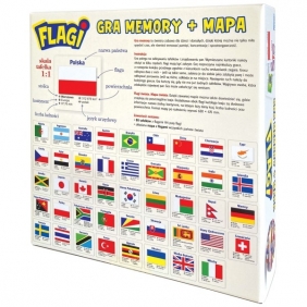 Flagi. Gra memory