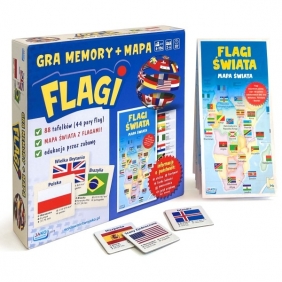 Flagi. Gra memory