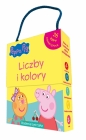 Świnka Peppa. Liczby i kolory. Karty edukacyjne w pudełku z rączką - Monika Kiersnowska