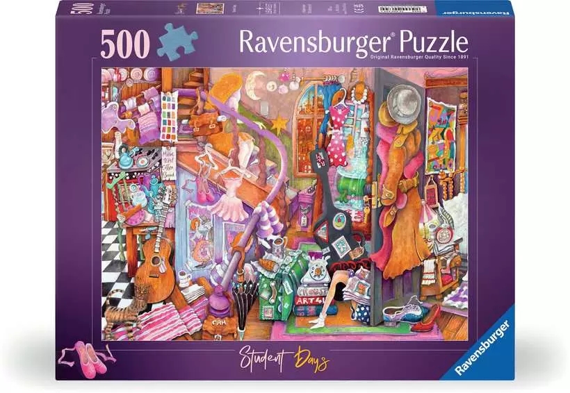 <img src='https://webimage.pl/pics/794/6/d4005555006794.png' style='height:440px' /> Ravensburger, Puzzle 500: Artystyczny nieład (12000679)