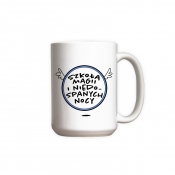 Kubek duży (440 ml) – Szkoła magii (niebieski)