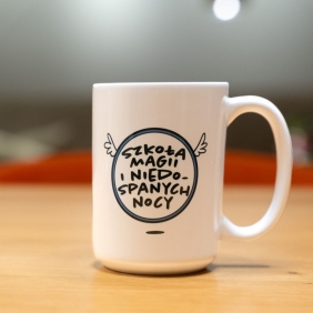 Kubek duży (440 ml) – Szkoła magii (niebieski)