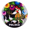 Przypinka duża - gąski Polska 58 mm FOLKSTAR