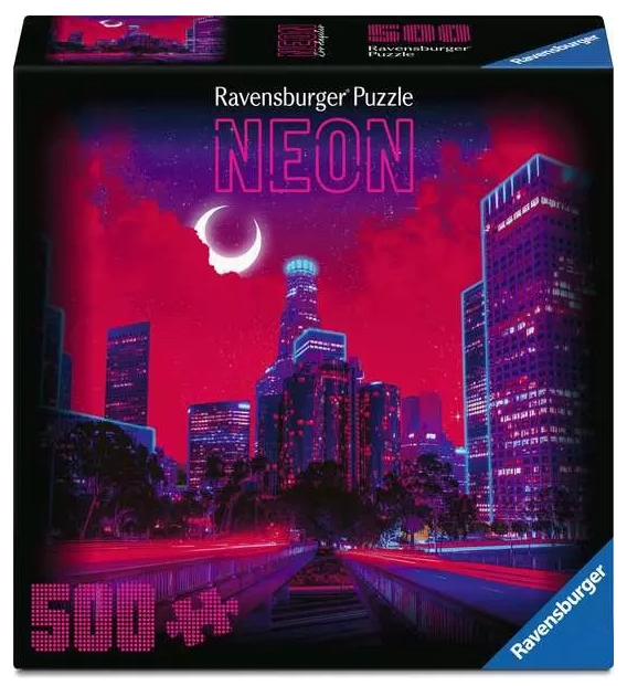 Ravensburger, Puzzle 500: Neon Las Vegas (12001979)