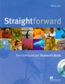 Straightforward Pre-Intermediate Student's Book with CD Kerr Philip