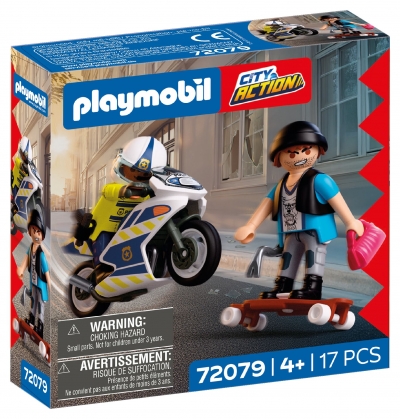 Playmobil Pościg motocyklowy 72079