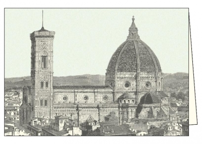 Karnet z kopertą ITW 006 Firenze Cattedrale S.Mari