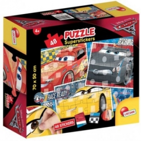 Puzzle Superstickers 48 Cars 3