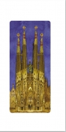 Karnet 12x23cm + koperta Gaudi Sagrada Familia