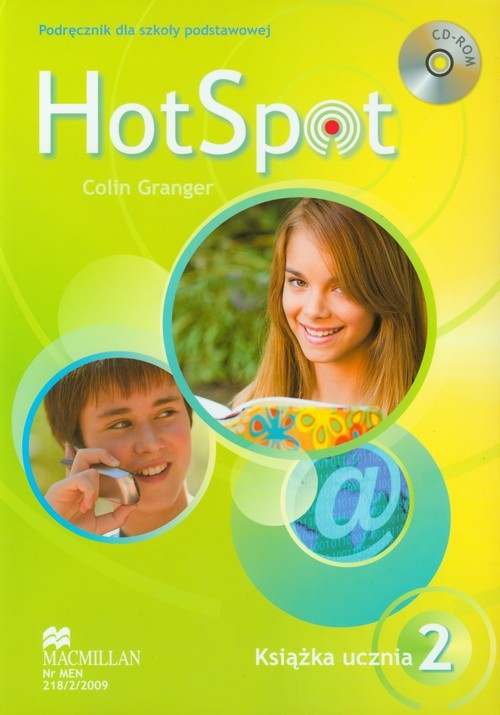 Hot Spot 2 Książka ucznia z płytą CD