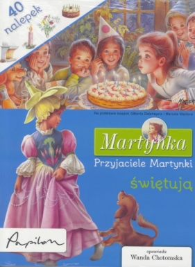 Pakiet 4 książek z naklejkami. Martynka - Opracowanie zbiorowe