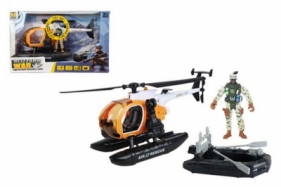 Zestaw wojskowy helikopter ze światłem i dźwiękiem