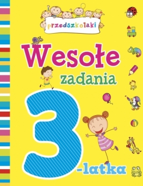 Wesołe zadania 3-latka - Elżbieta Lekan, Joanna Myjak (ilustr.)