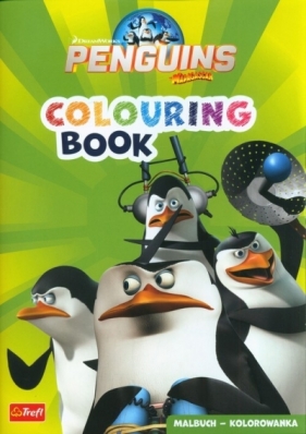 Pingwiny z Madagaskaru Kolorowanka - Opracowanie zbiorowe