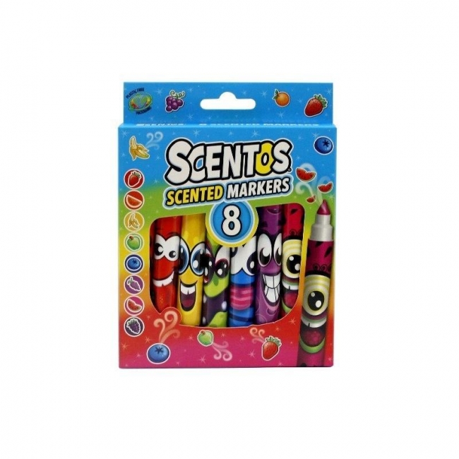 <img src='https://webimage.pl/pics/795/6/d0194689406052.jpg' style='height:440px' /> Markery pachnące Śmieszne Minki 8szt