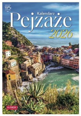 Kalendarz ścienny A3 - Pejzaże 2026