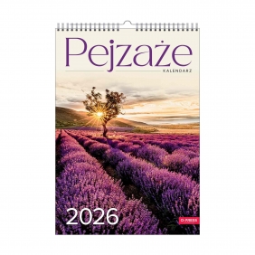 Kalendarz ścienny A3 - Pejzaże 2026