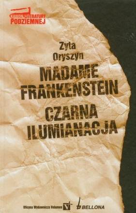 Madam Frankensztajn Czarna iluminacja - Oryszyn Zyta