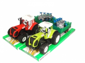 Traktor z przyczepą
