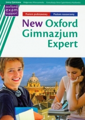 New Oxford gimnazjum Expert podręcznik z repetytorium z ćwiczeniami z płytą CD Poziom podstawowy i rozszerzony - Quintana Jenny, Wieruszewska Małgorzata, Kętla Dariusz