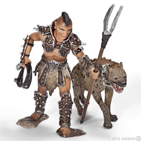 SCHLEICH Gladiator z Hie ną      new 2012