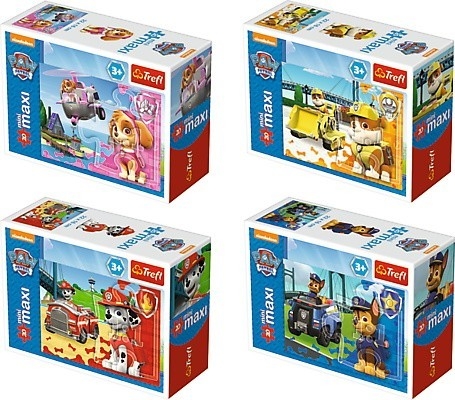 Puzzle 20 elementów Mini Maxi Psi Patrol/24 sztuki (56018)