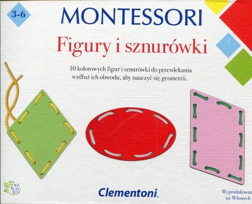 Montessori: Figury i sznurówki (50079)