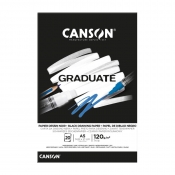 Blok Canson Graduate Black Drawing A5, 20 arkuszy