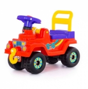 Jeździk Jeep 4x4 czerwony (62796)