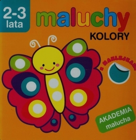 Maluchy Kolory z naklejkami 2-3 lata