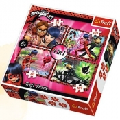 Puzzle 4w1 Przyjaźń i przygoda (34279)